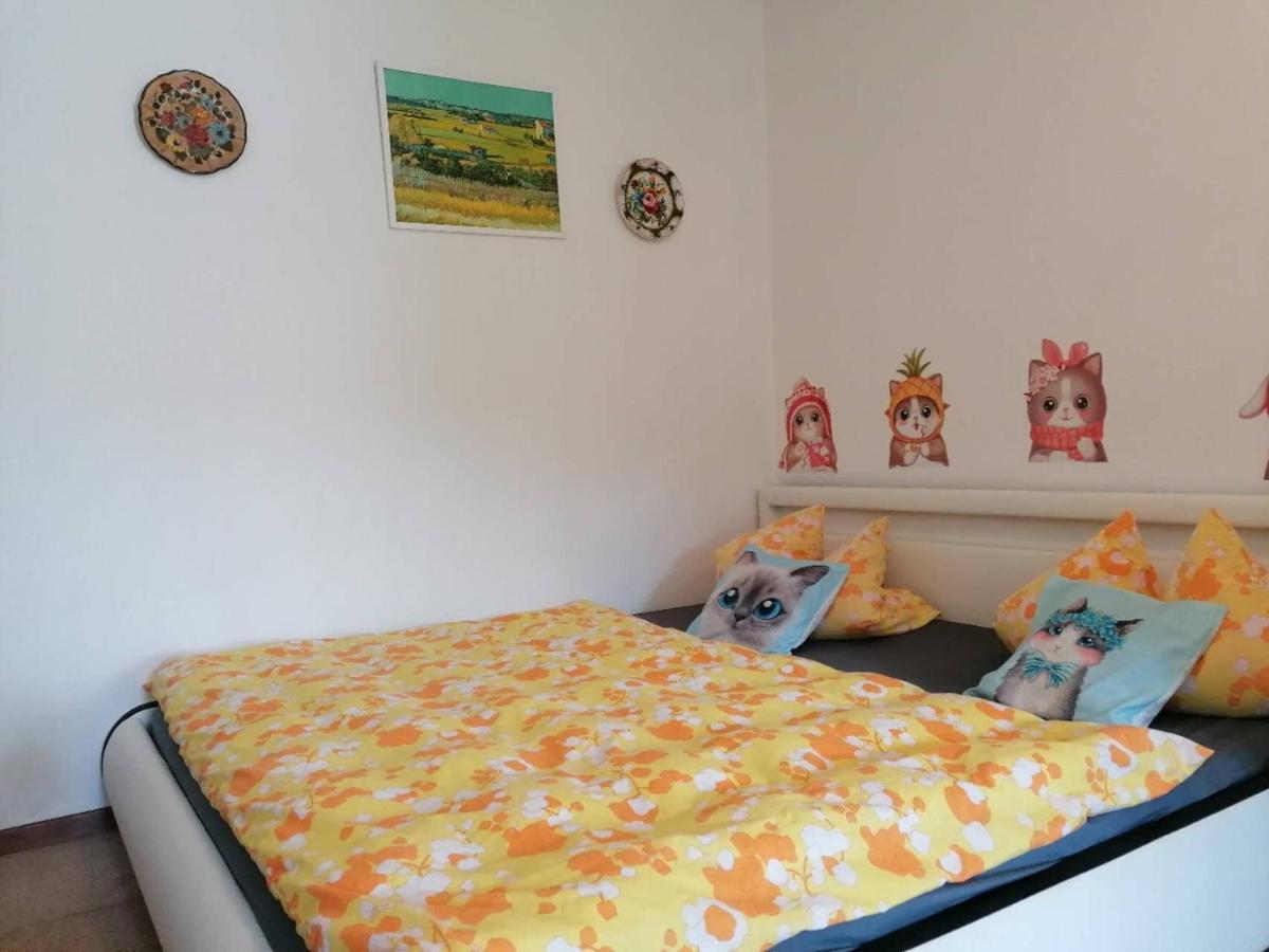 Ferienwohnung Schoene Wohnung 2D-Gebaeude Mit Mini-Garten Schönwalde Buitenkant foto