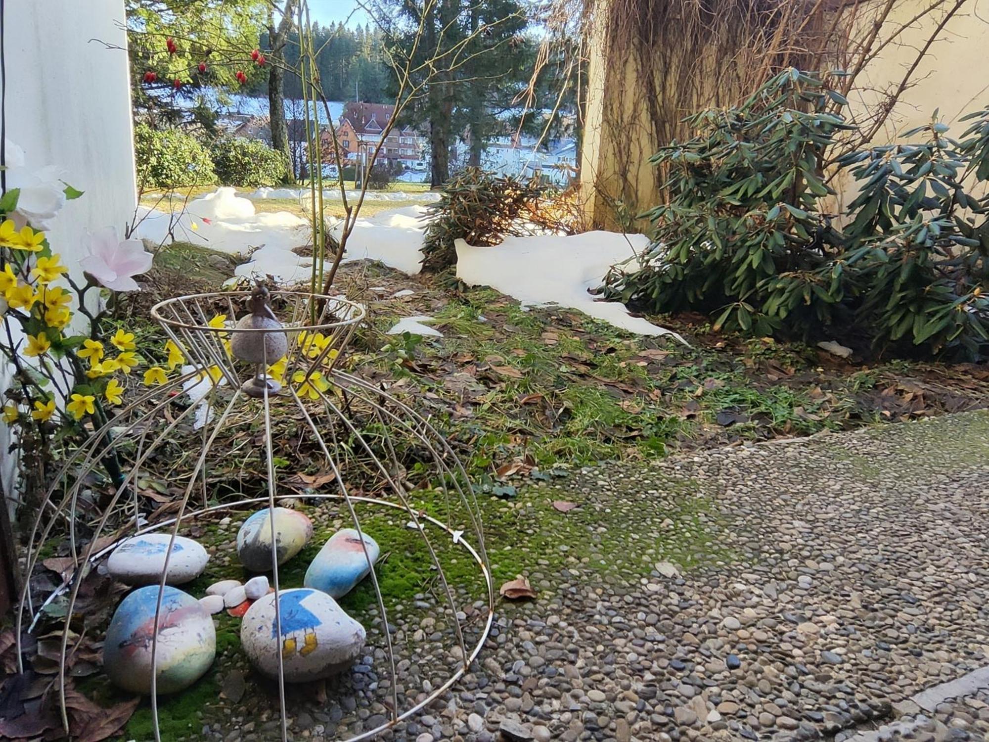 Ferienwohnung Schoene Wohnung 2D-Gebaeude Mit Mini-Garten Schönwalde Buitenkant foto