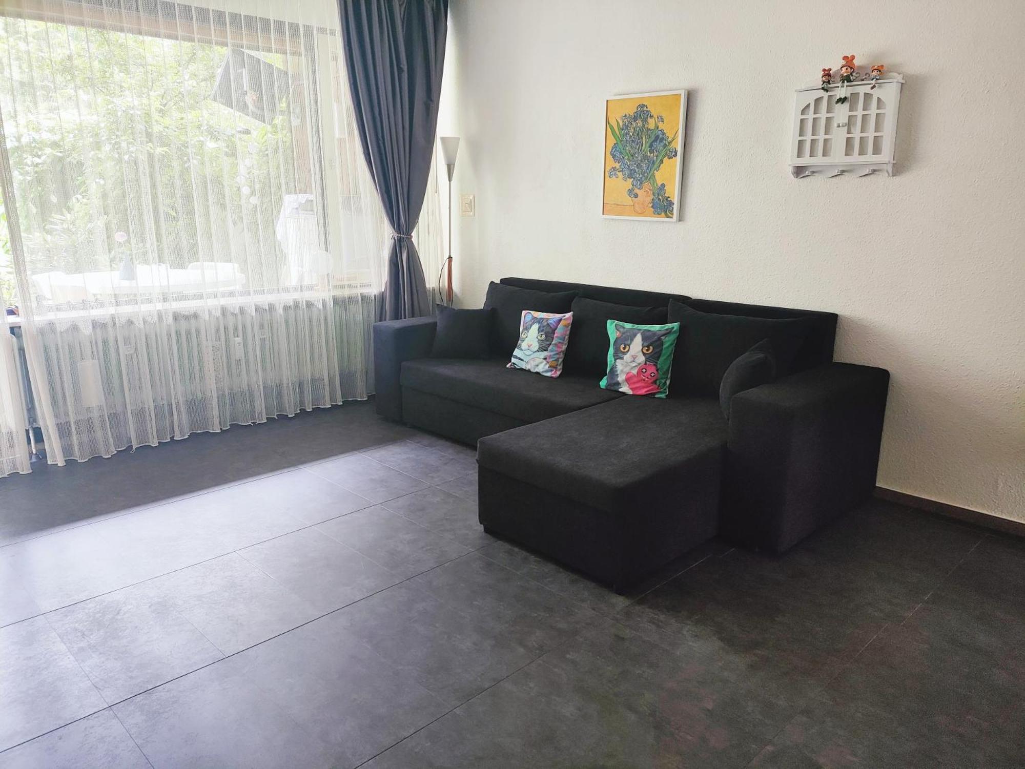 Ferienwohnung Schoene Wohnung 2D-Gebaeude Mit Mini-Garten Schönwalde Buitenkant foto