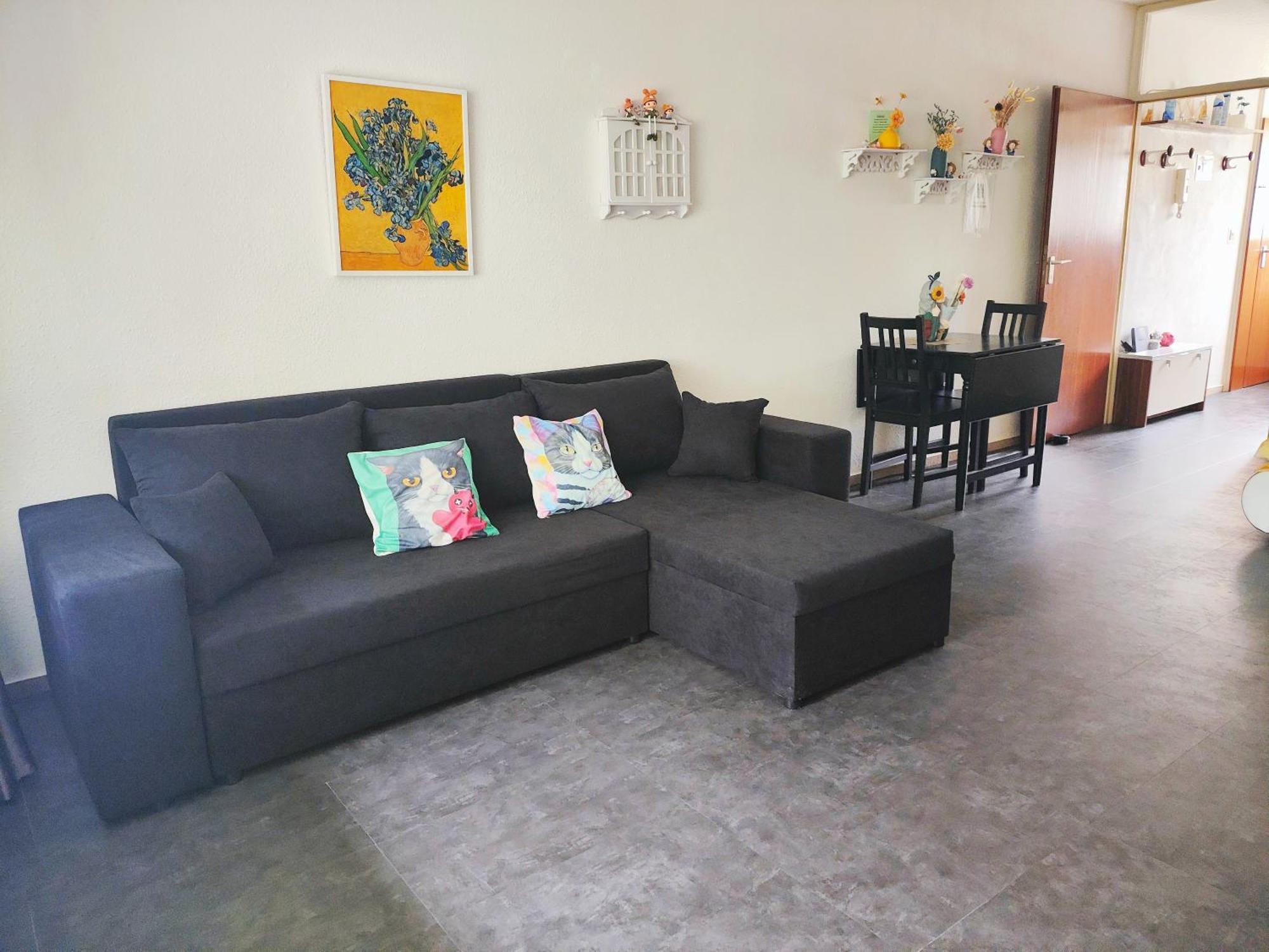 Ferienwohnung Schoene Wohnung 2D-Gebaeude Mit Mini-Garten Schönwalde Buitenkant foto