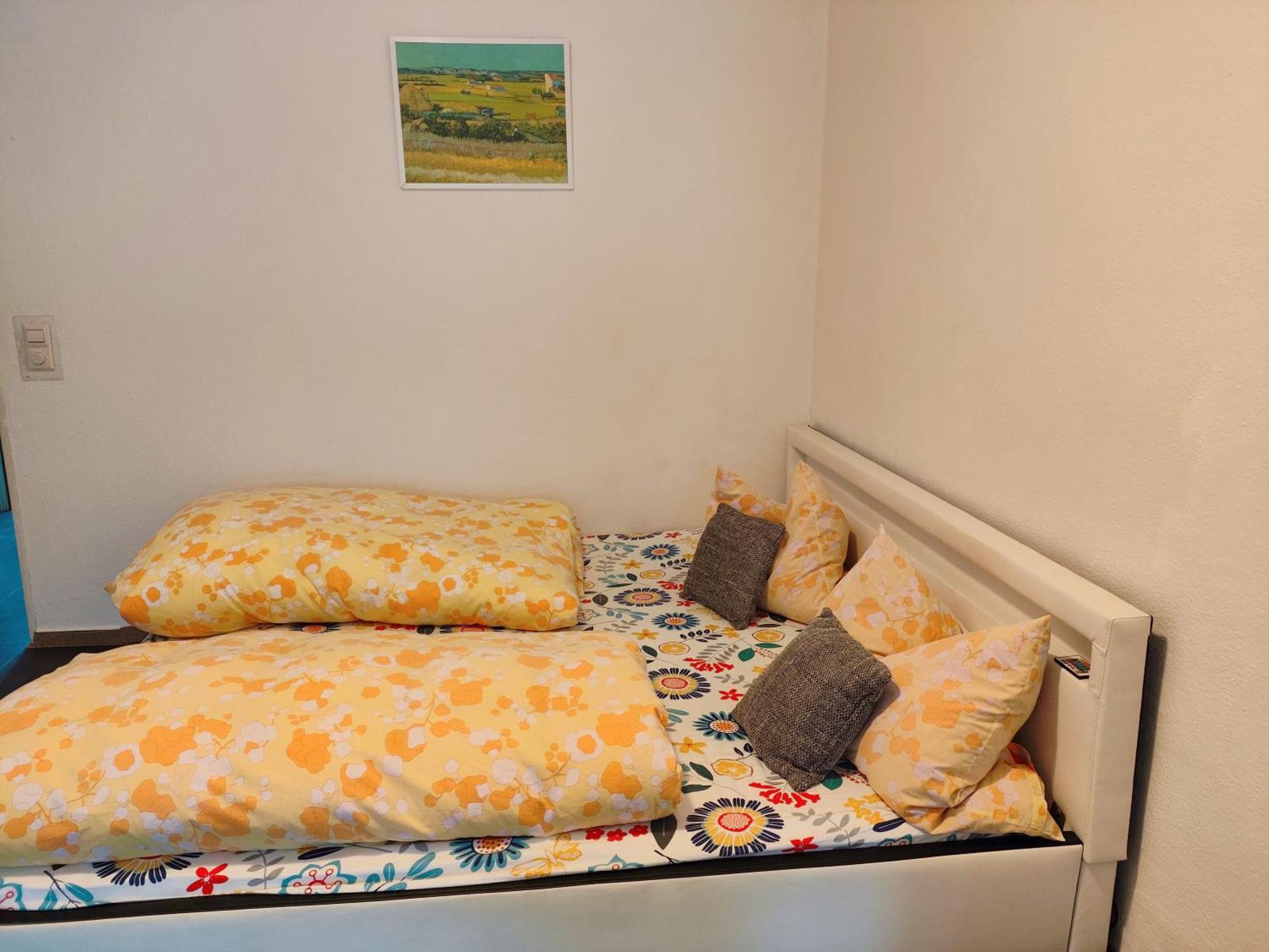 Ferienwohnung Schoene Wohnung 2D-Gebaeude Mit Mini-Garten Schönwalde Buitenkant foto